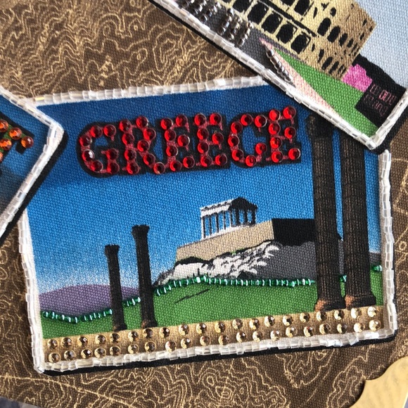 Travel Cigar Box Purse Bamboo Handle Y2K Vintage - Picture 4 of 10